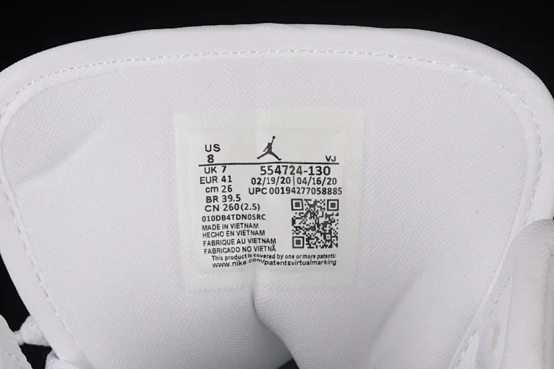 All Categories Air Jordan Jordan Series Basketball Shoes Air Jordan 1 Mid Air Jordan 1 Mid AJ1 Joe 1 Starry Sky Thermal Sensing China Basketball Shoes 554725-130